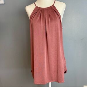 Green Envelope Pink Tank Top